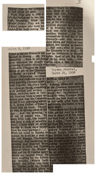 Clipping group 1958